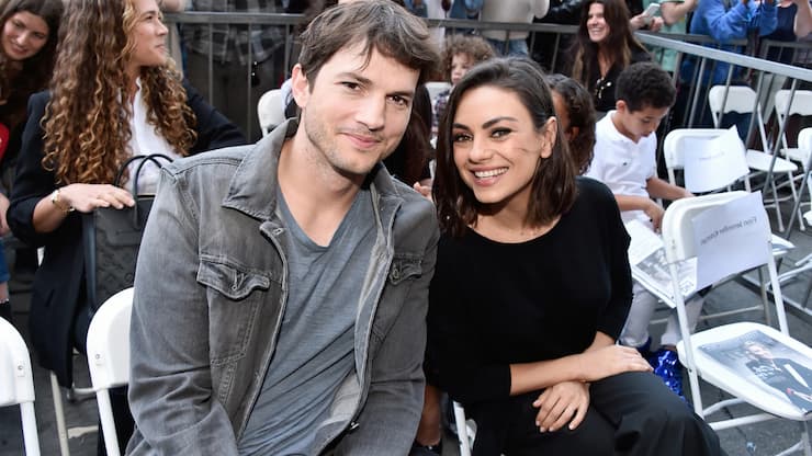 Ashton Kutcher et Mila Kunis