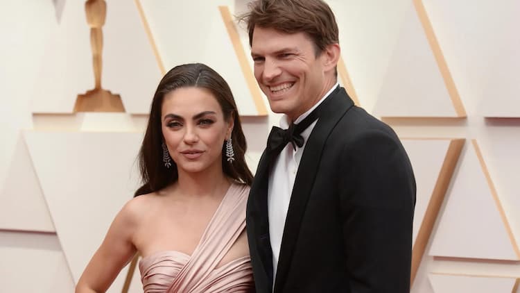 Ashton Kutcher et Mila Kunis