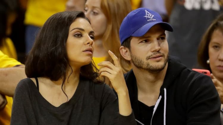 Ashton Kutcher et Mila Kunis