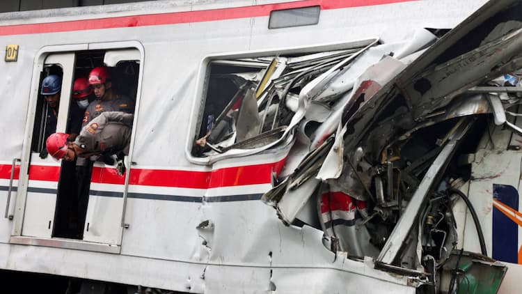 Indonesia Train Crash